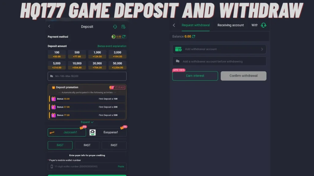 hq177 game withdraw
